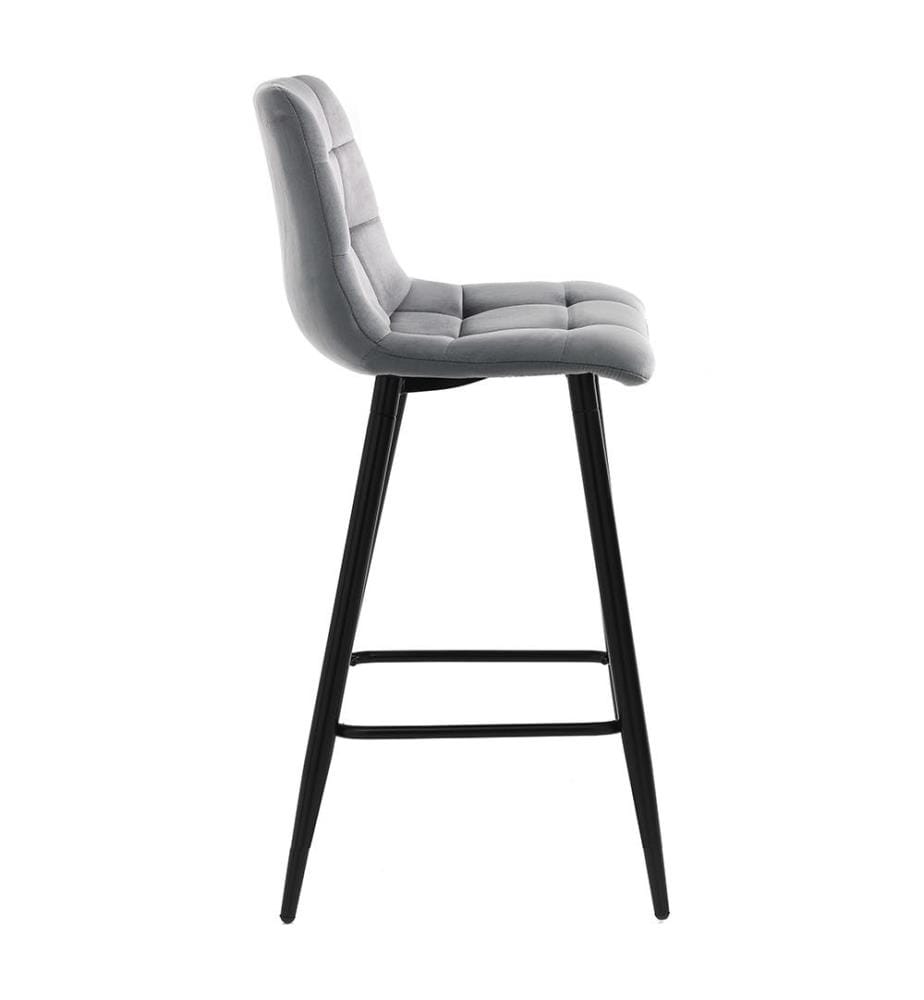 2er-Set Barhocker Toffee - Grau