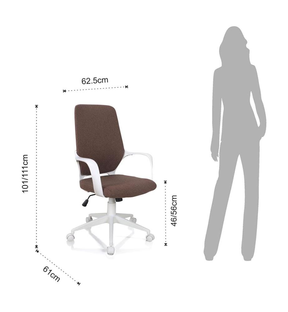 Bürostuhl Lollo - Braun