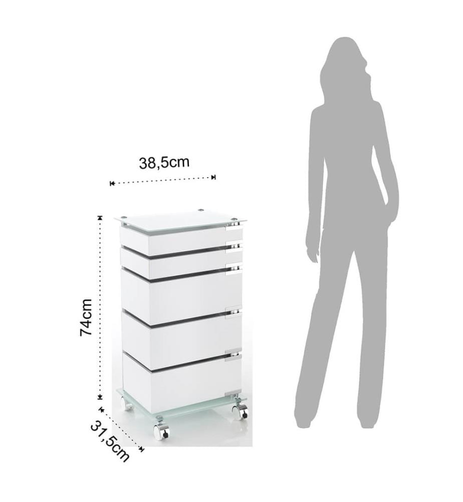 Kleiderschrank - Weiss