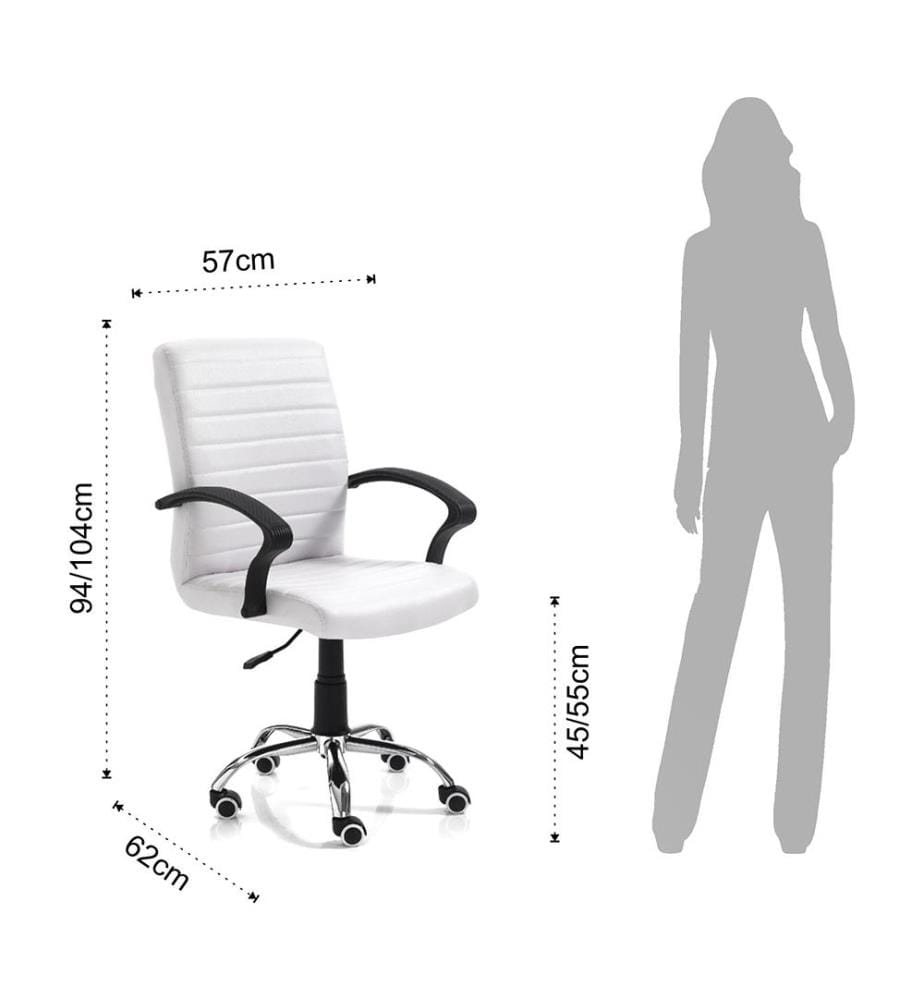 Büro - Sessel Pany High - Weiss