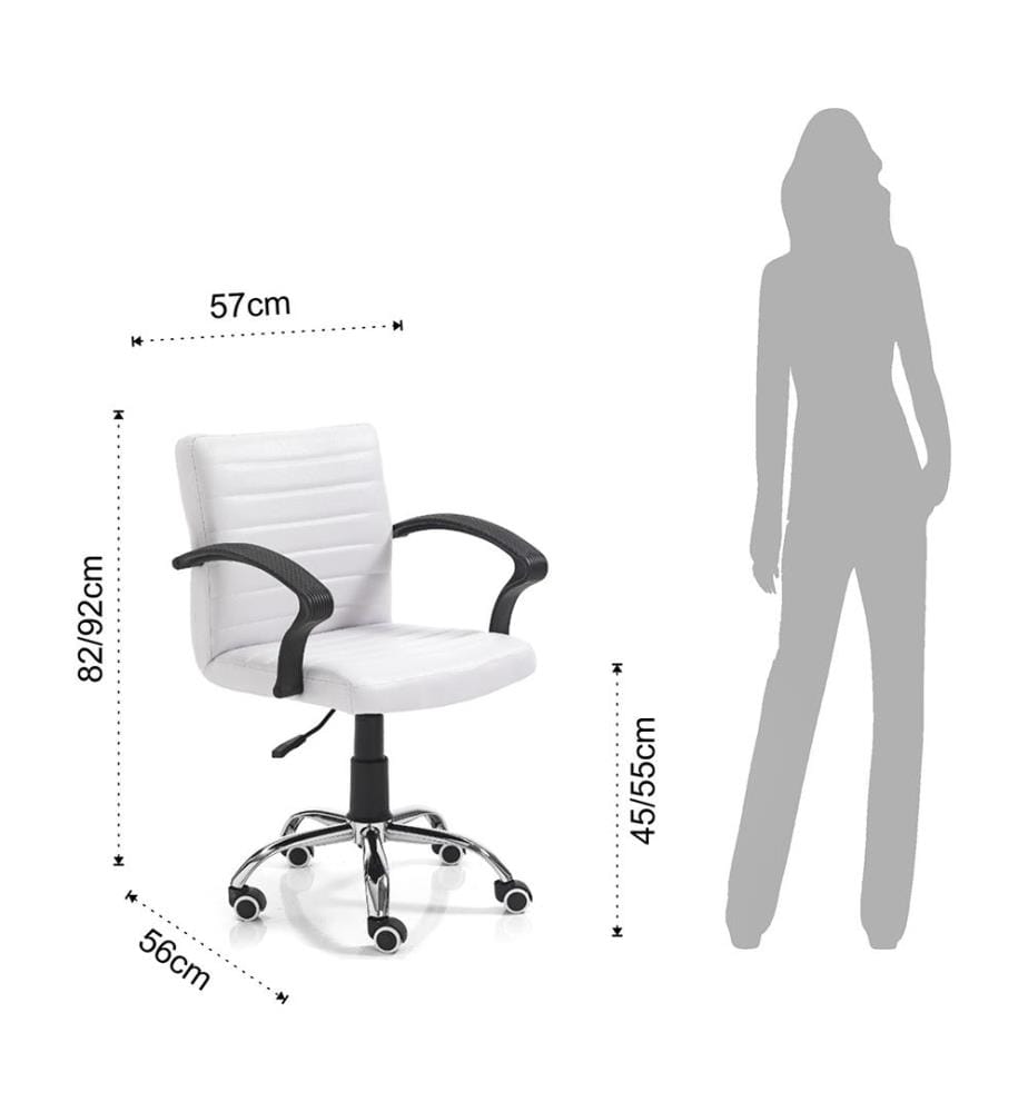 Büro - Sessel Pany - Weiss