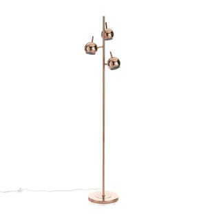 Stehleuchte Globe Kupfer - Roségold