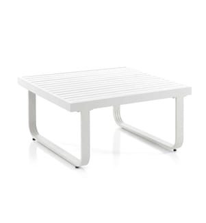 Couchtisch Ischia - 40x40x80cm - Weiss
