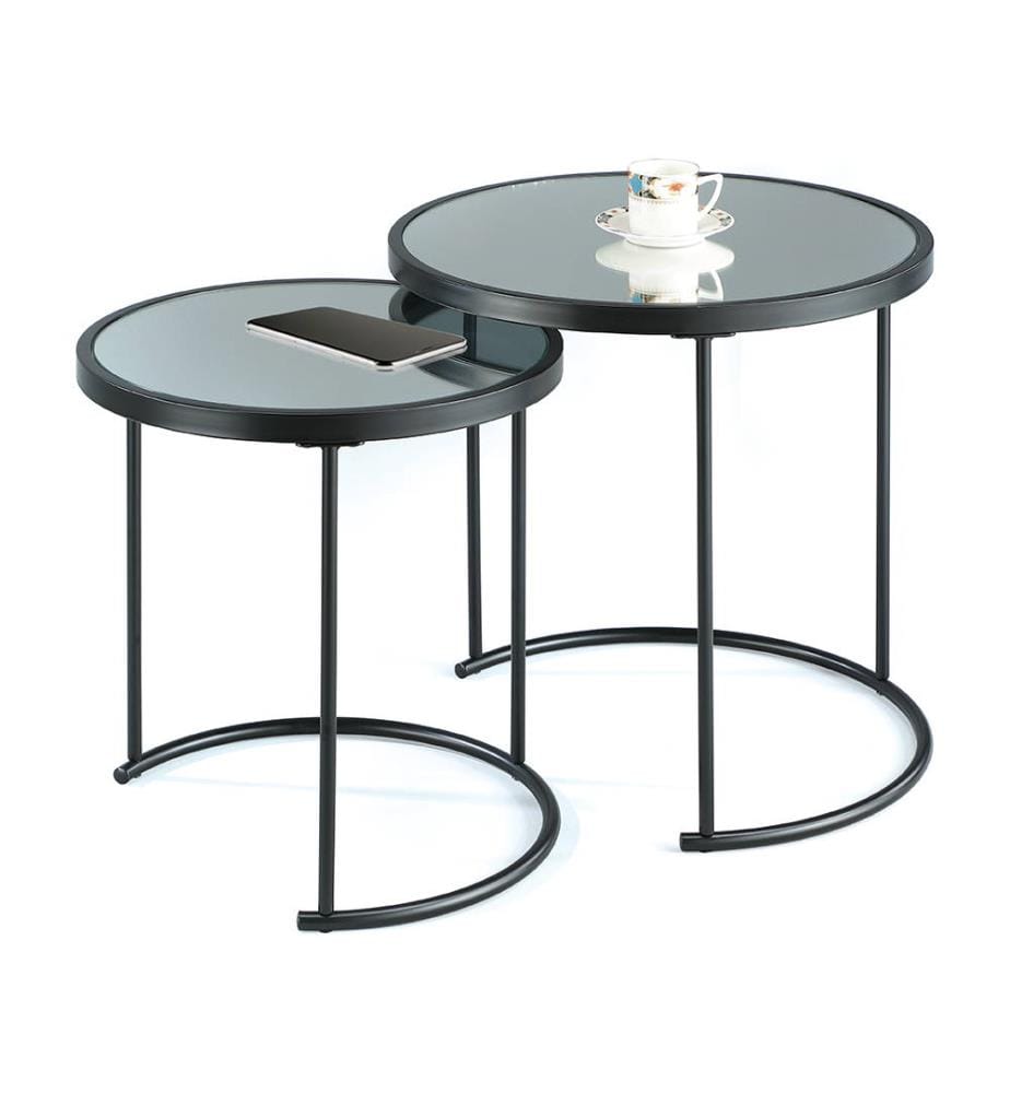 Gabriel Couchtisch 2er-Set - Schwarz