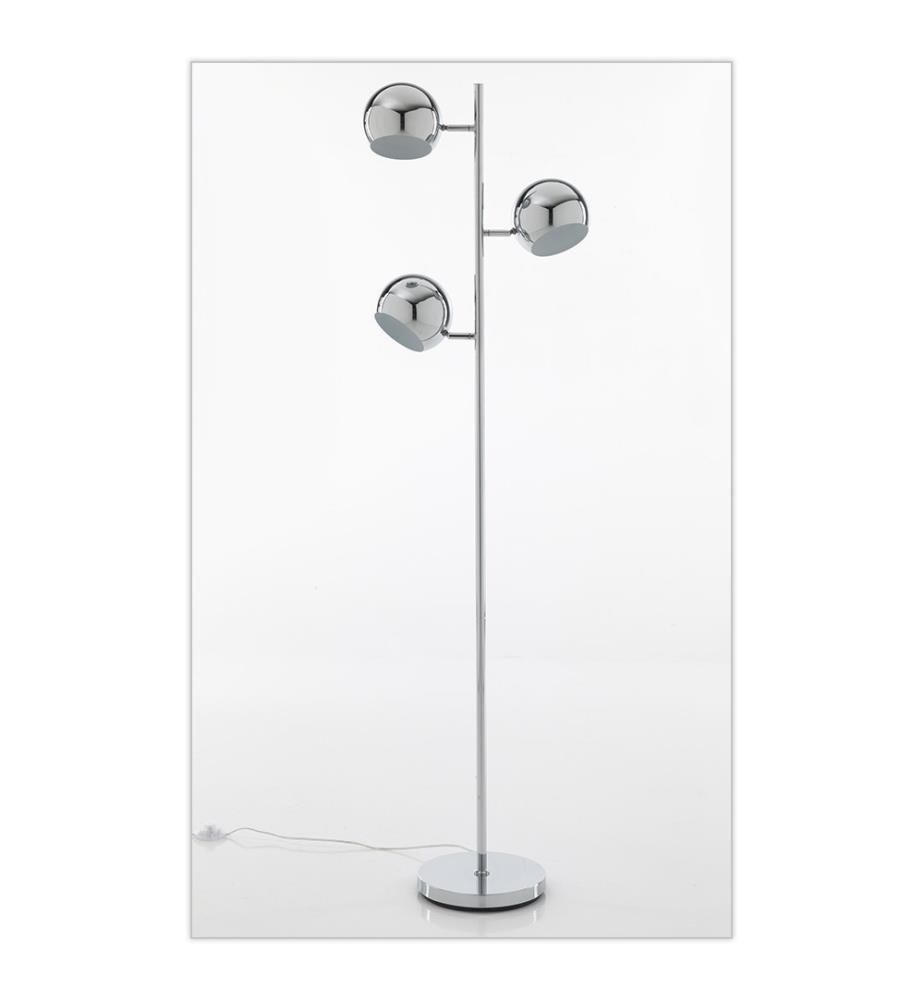 Stehlampe Globe - Silber