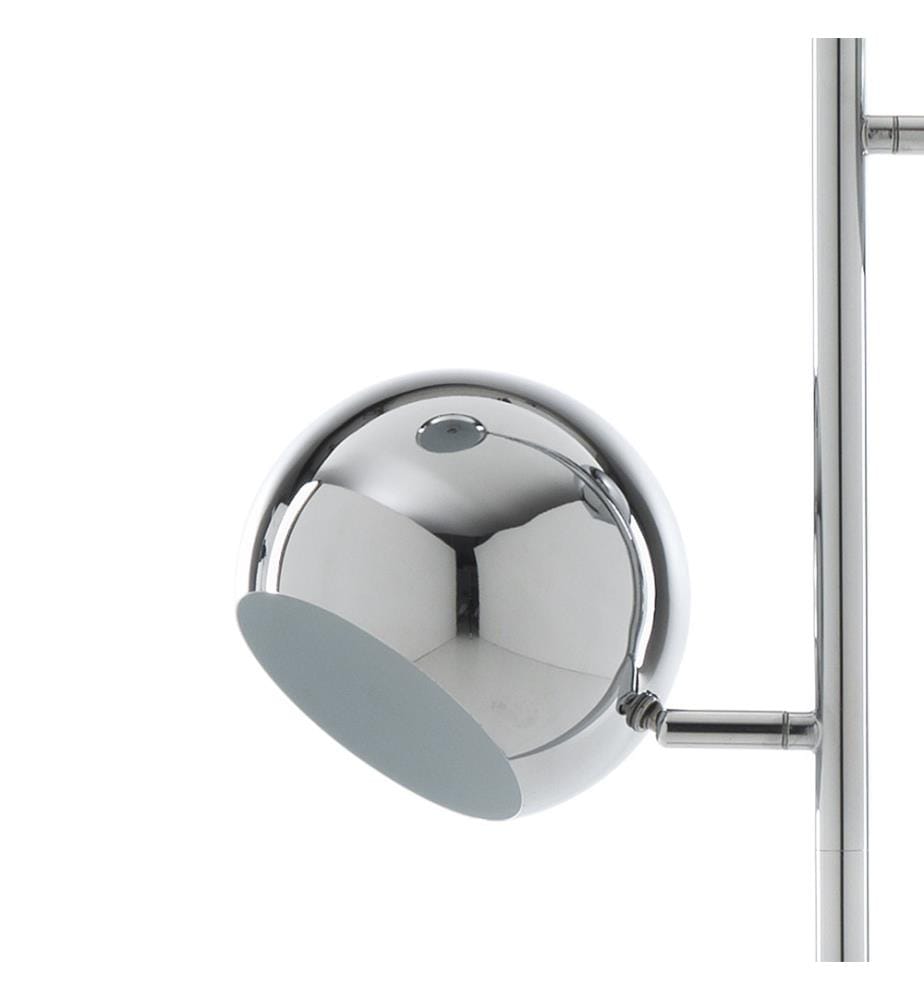 Stehlampe Globe - Silber