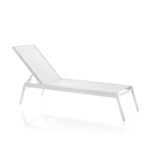 Sonnenliege Kastri - Weiss