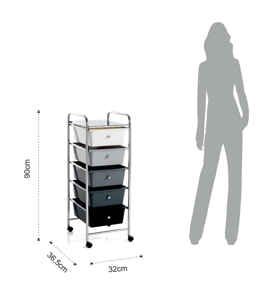 Trolley Air Big - Silber