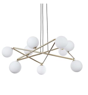 Kronleuchter Stern - Weiss