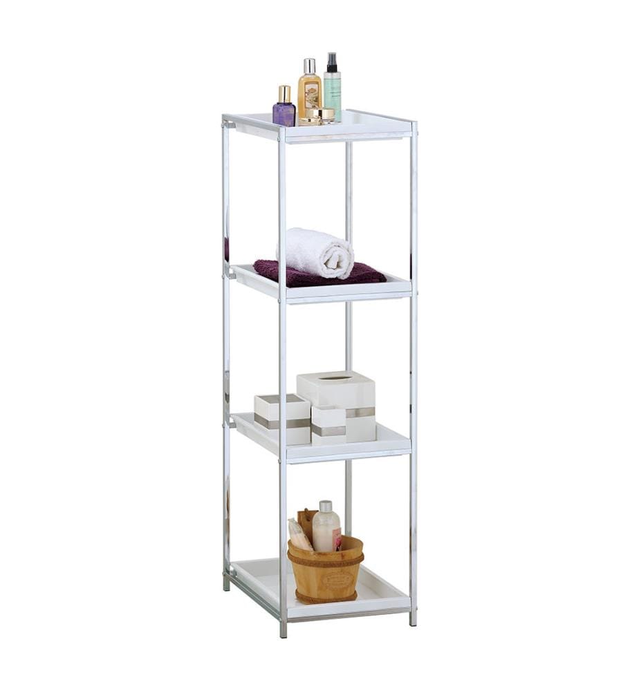 Vigio Grosses Regal - Silber und Weiss