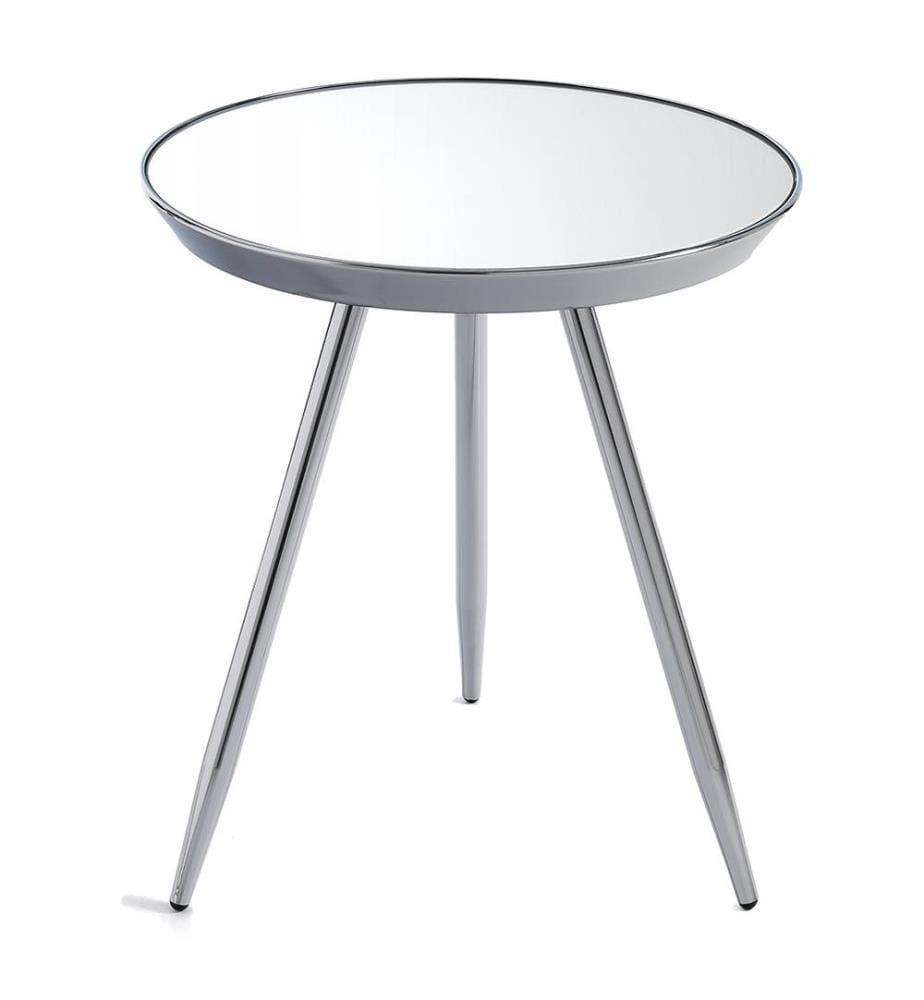 Spoke Chrom Beistelltisch - Silber