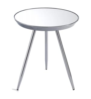 Spoke Chrom Beistelltisch - Silber