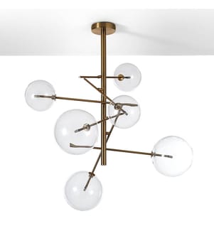 Kronleuchter Galaxy - Bronze und Transparent