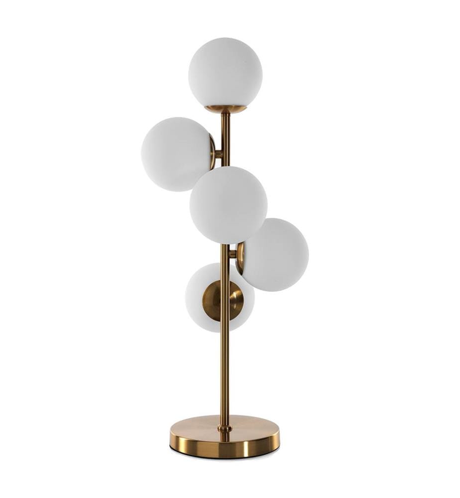 Tischlampe Galaxy - Gold und Weiss