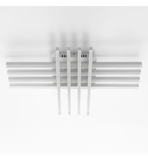 Led Deckenleuchte Kreuz - Weiss