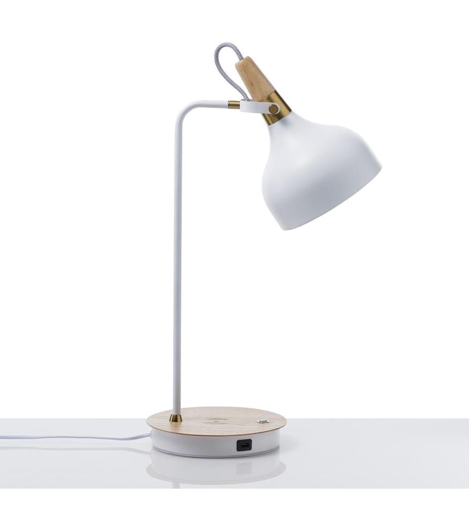 Lampe de table Nunzio - Blanc
