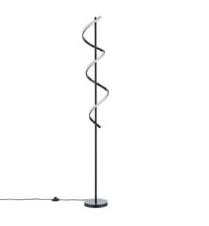 Stehlampe Feder - Schwarz