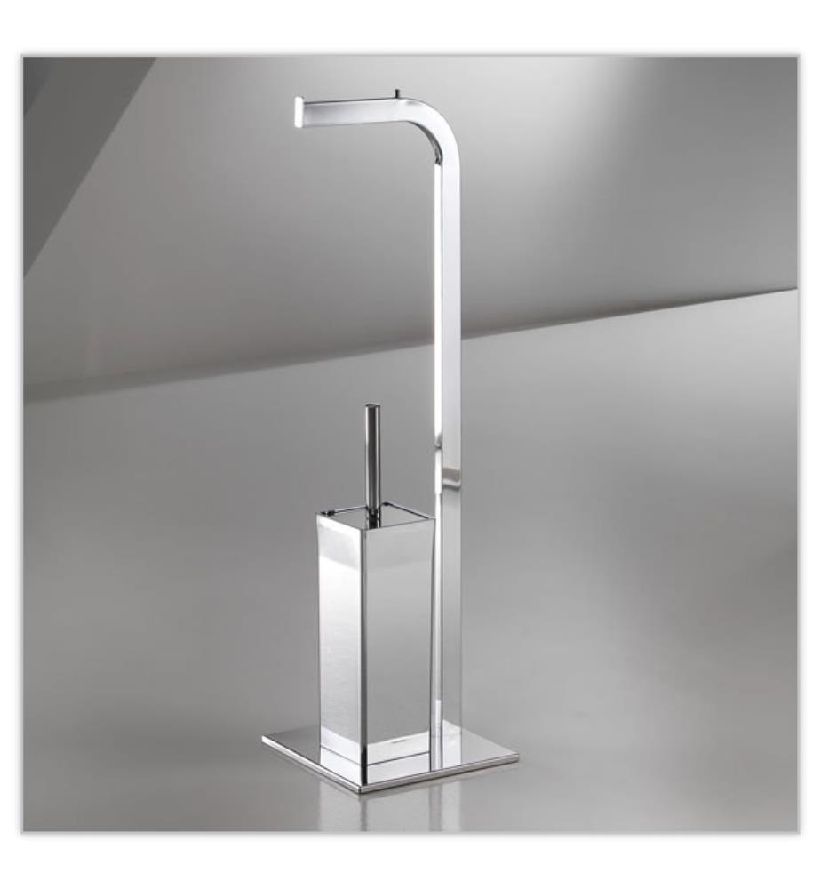 Toilettenpapierhalter Muriel - Silber
