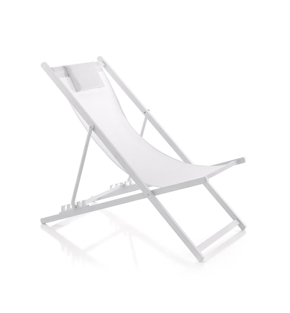Strandkorb Milos - Weiss