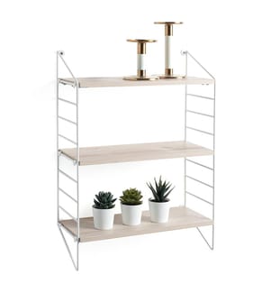 Mi-Ti-Ka Wandregal - Weiss und Beige