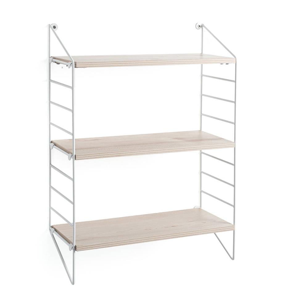 Mi-Ti-Ka Wandregal - Weiss und Beige