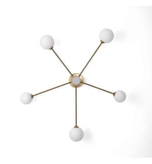 Kronleuchter Combo Globe - Gold