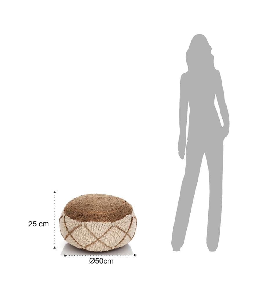 Hocker Haja - Braun