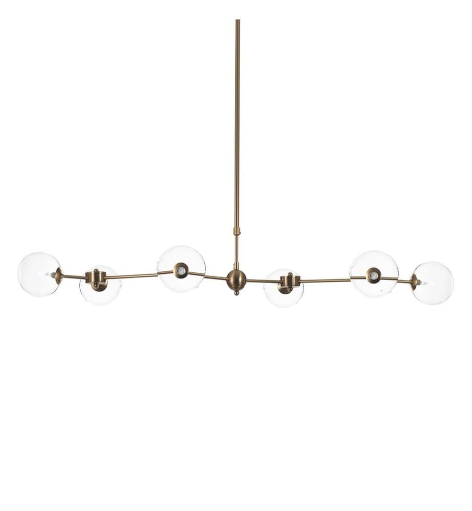 Lampada da Soffitto Alycia A Clear - 120 x 68 cm
