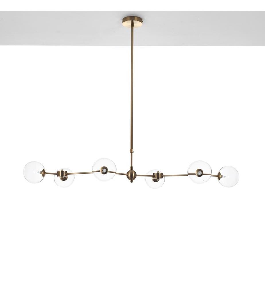 Lampada da Soffitto Alycia A Clear - 120 x 68 cm