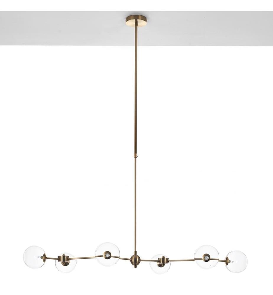 Lampada da Soffitto Alycia A Clear - 120 x 68 cm
