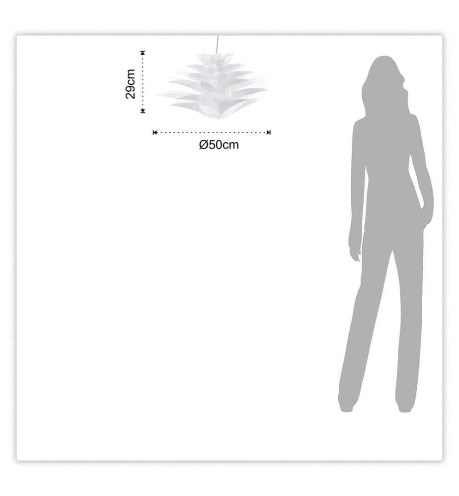 Petal-Kronleuchter - Weiss