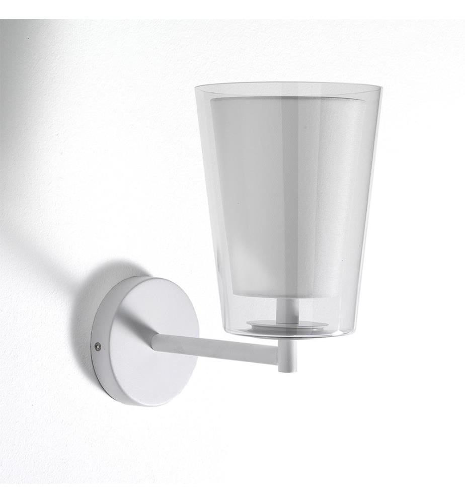 Wandleuchte Matt - Weiss