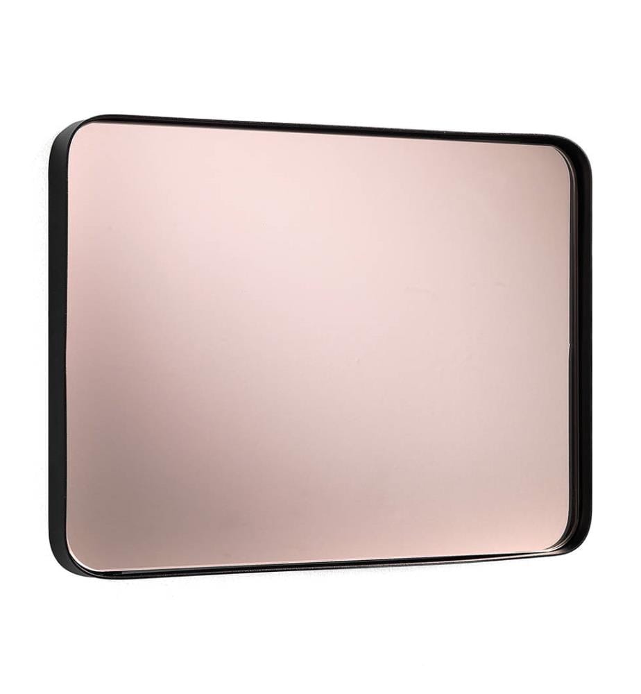 Wandspiegel Afterlight - Gold, Rosa und Schwarz