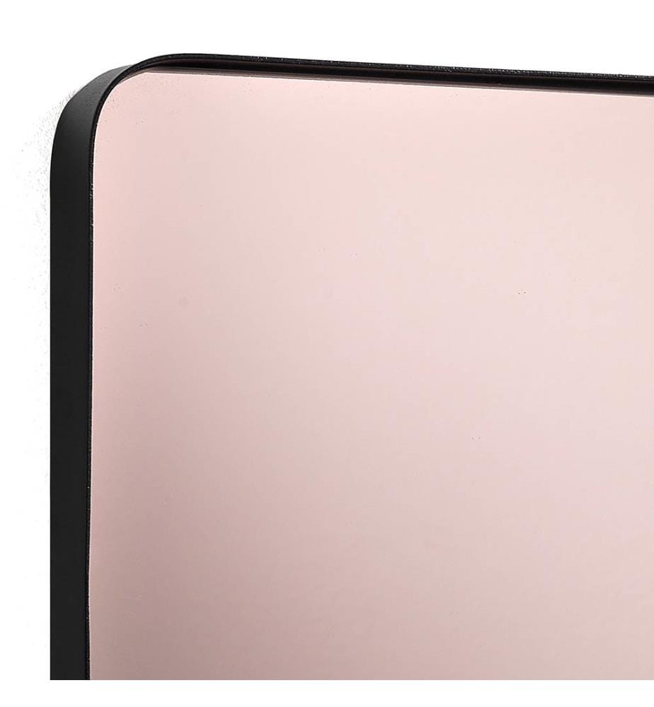 Wandspiegel Afterlight - Gold, Rosa und Schwarz