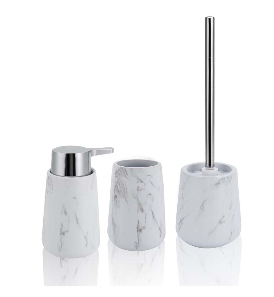 Badezimmerset aus Marmor -B - White