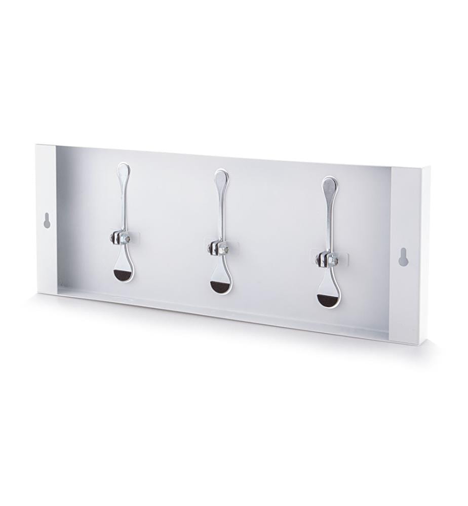 Appendiabiti Bin 3 - Bianco e argento