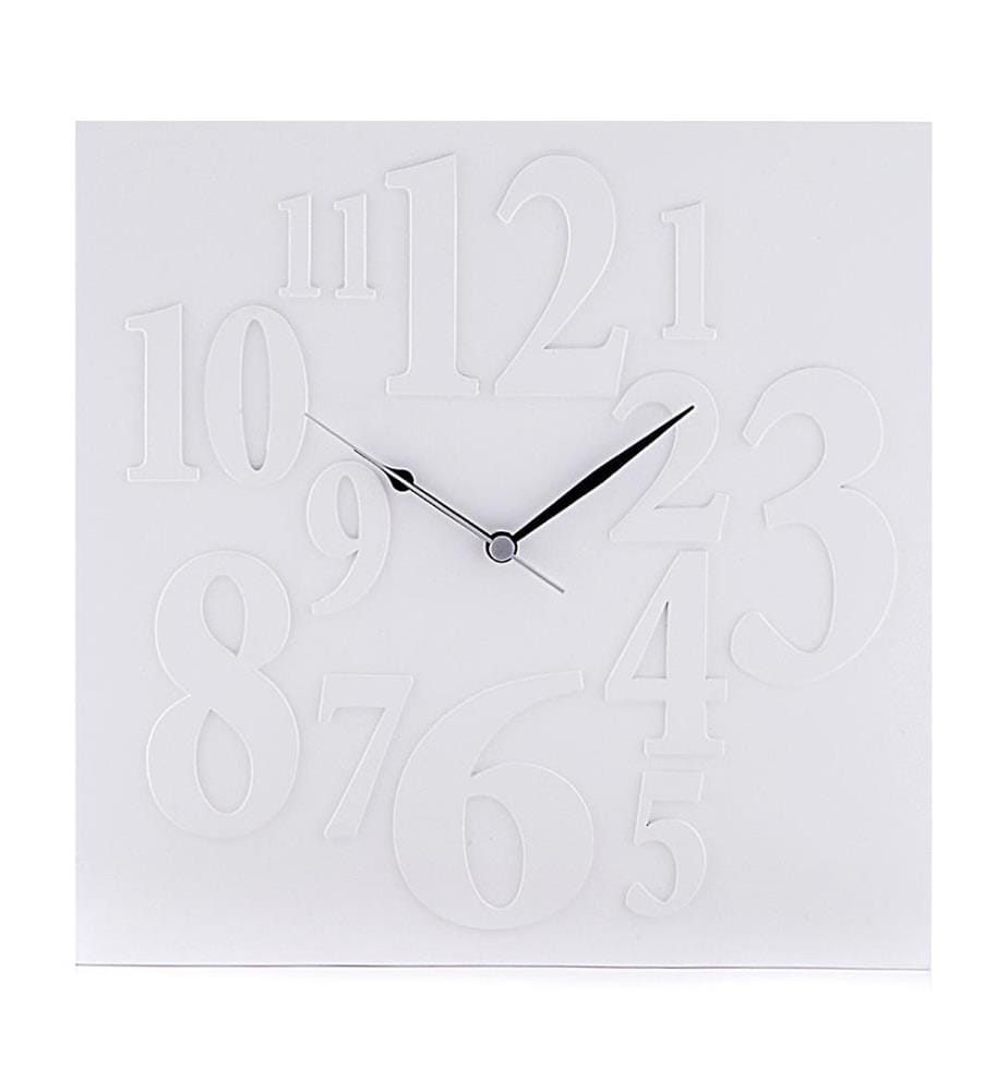 Wanduhr Mix - Weiss