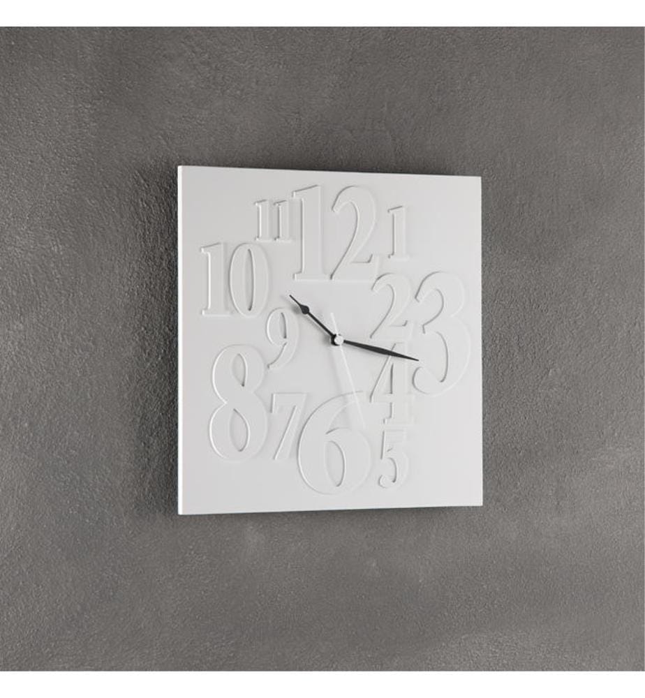 Wanduhr Mix - Weiss
