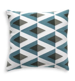 Kissen Geometrisch - Blau und Grau
