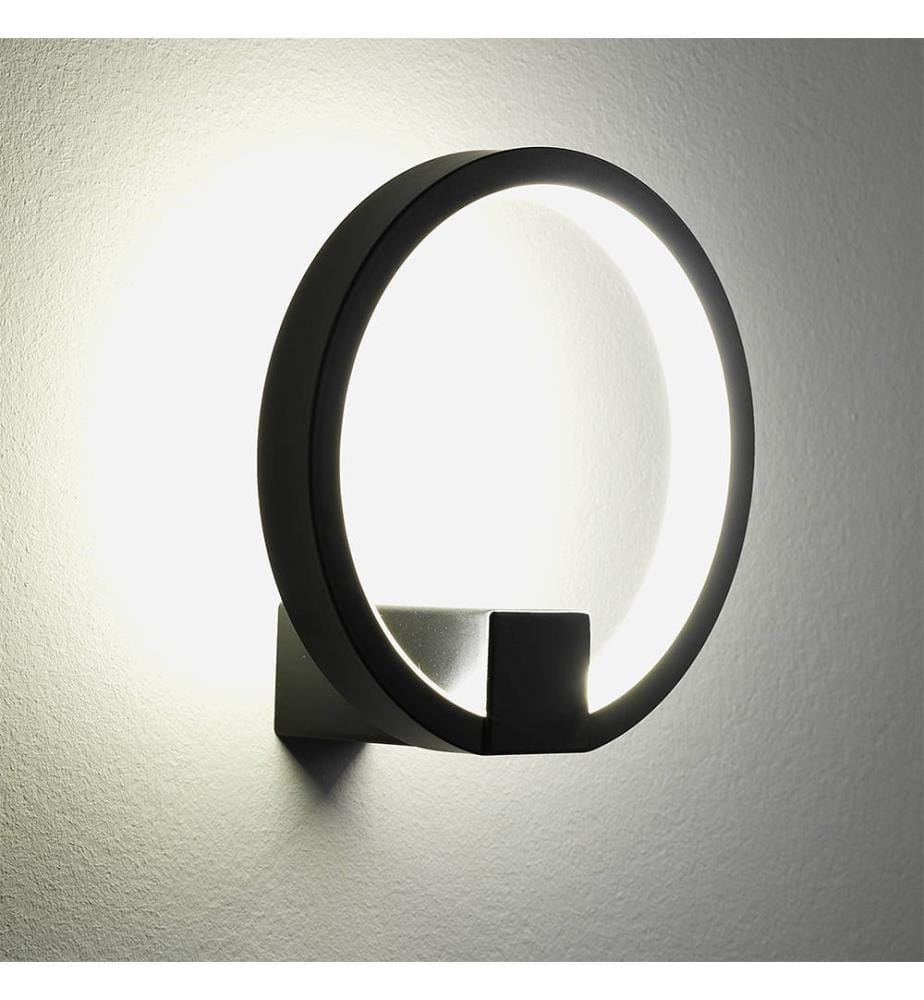 Wandlampenring - Schwarz