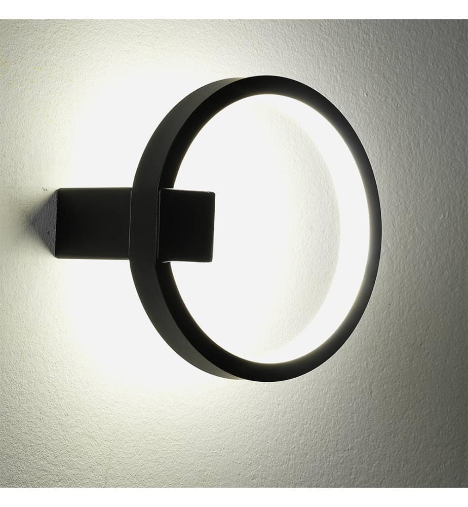 Wandlampenring - Schwarz