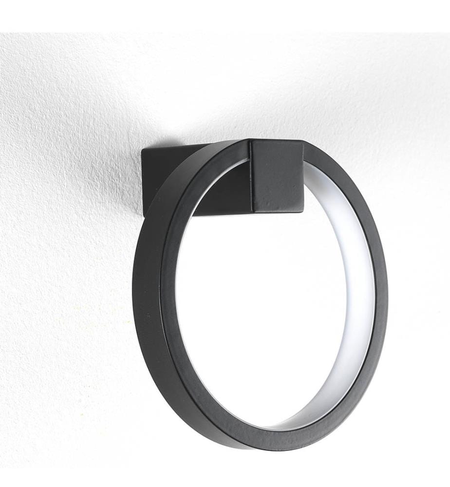 Wandlampenring - Schwarz