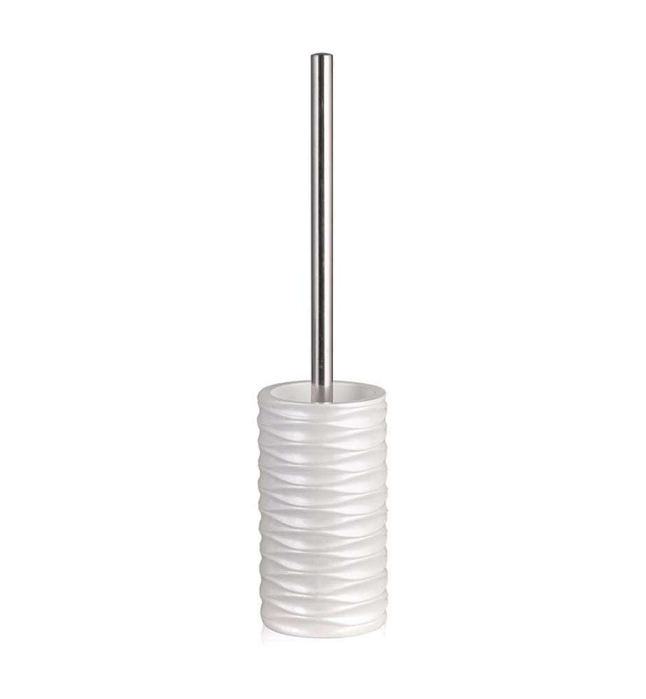 Toilettenbürstenhalter WAVE - Weiss