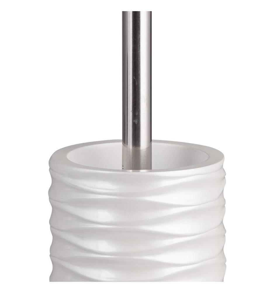 Toilettenbürstenhalter WAVE - Weiss