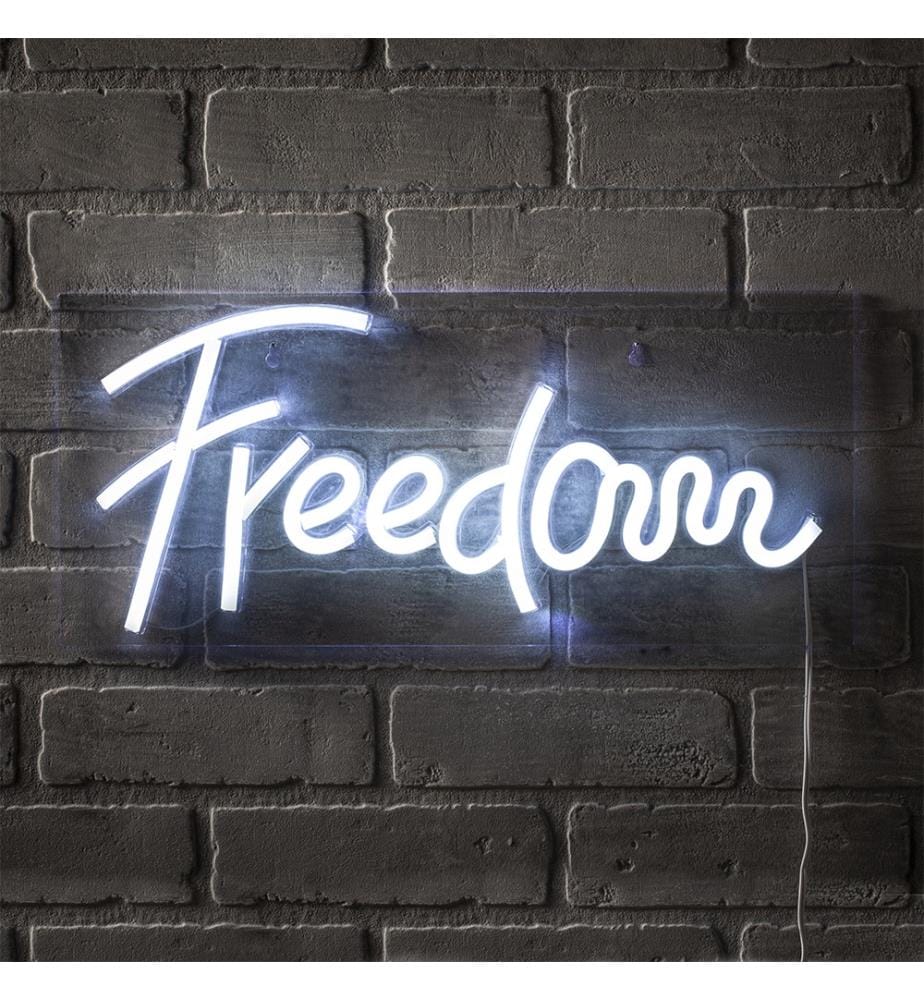 Décoration Lumineuse Freedom - Blanc