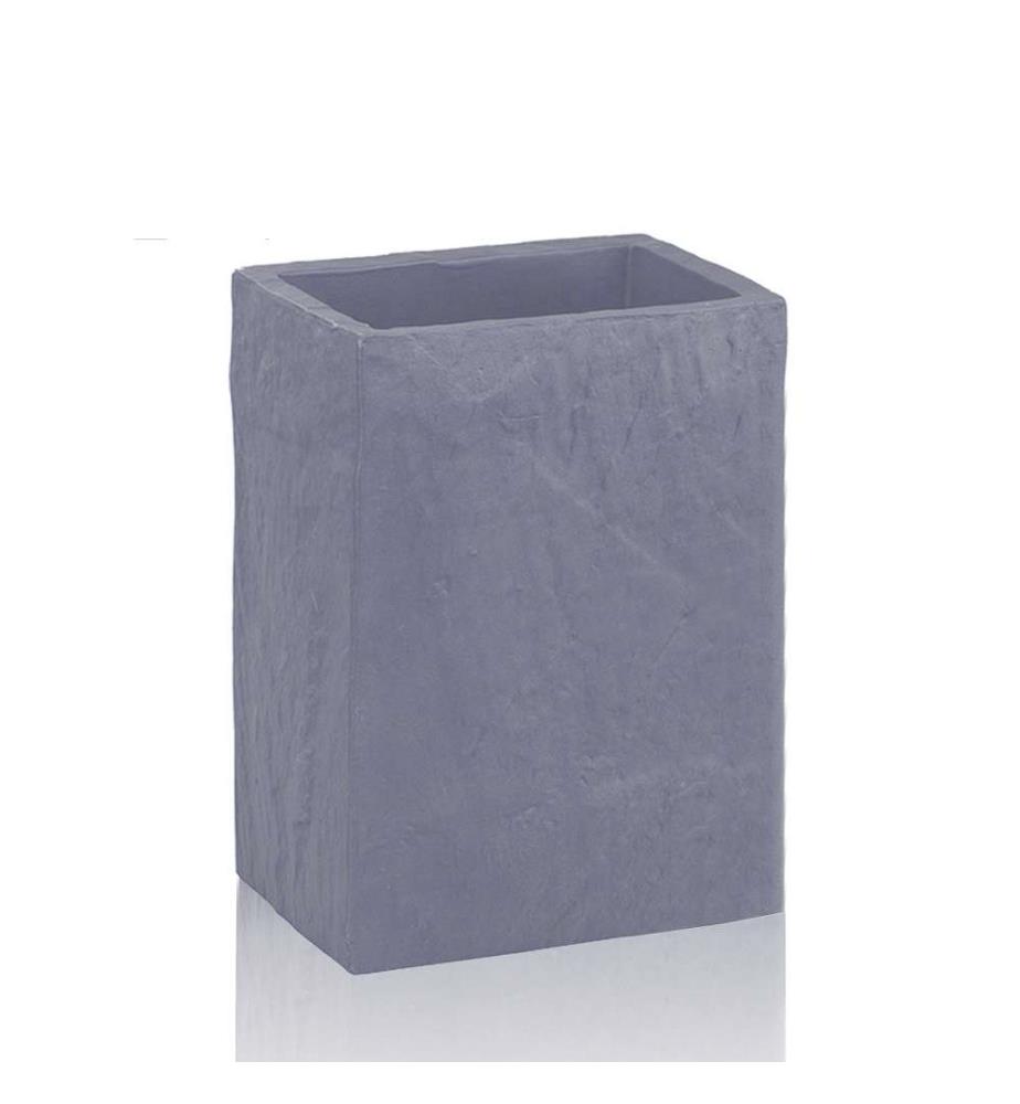 Bicchiere Portaspazzolini Slate - Grey