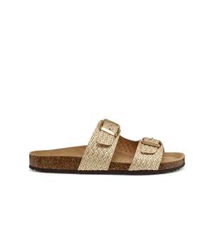 Mules Brionia - Doré