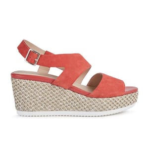 Sandales Lipari - Beige et Corail