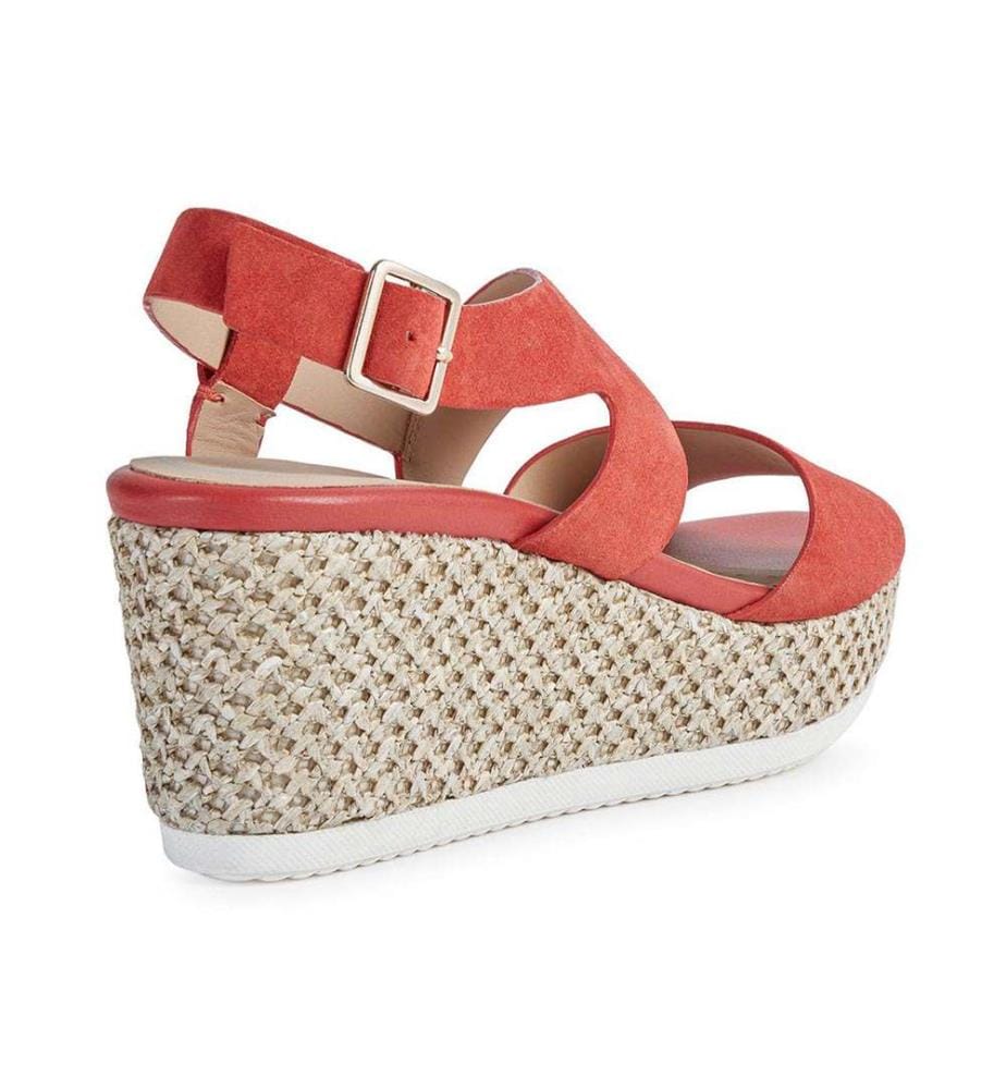 Sandales Lipari - Beige et Corail