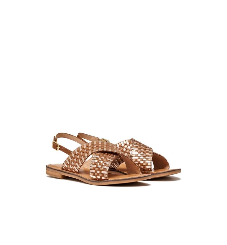 Sandales Maddalusiac - Camel Bronze